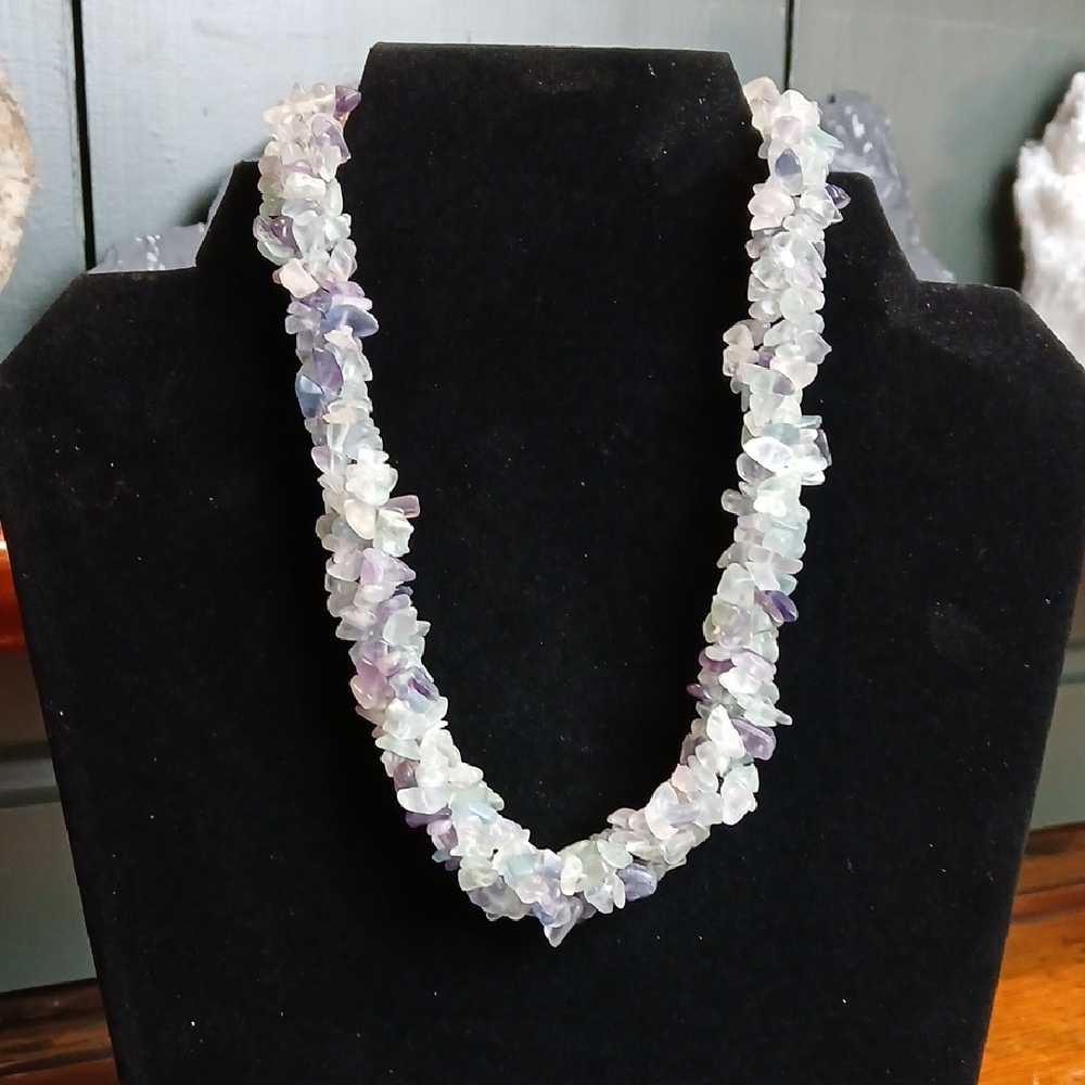 Elegant Multi-Color Gemstone Necklace By HDNY
